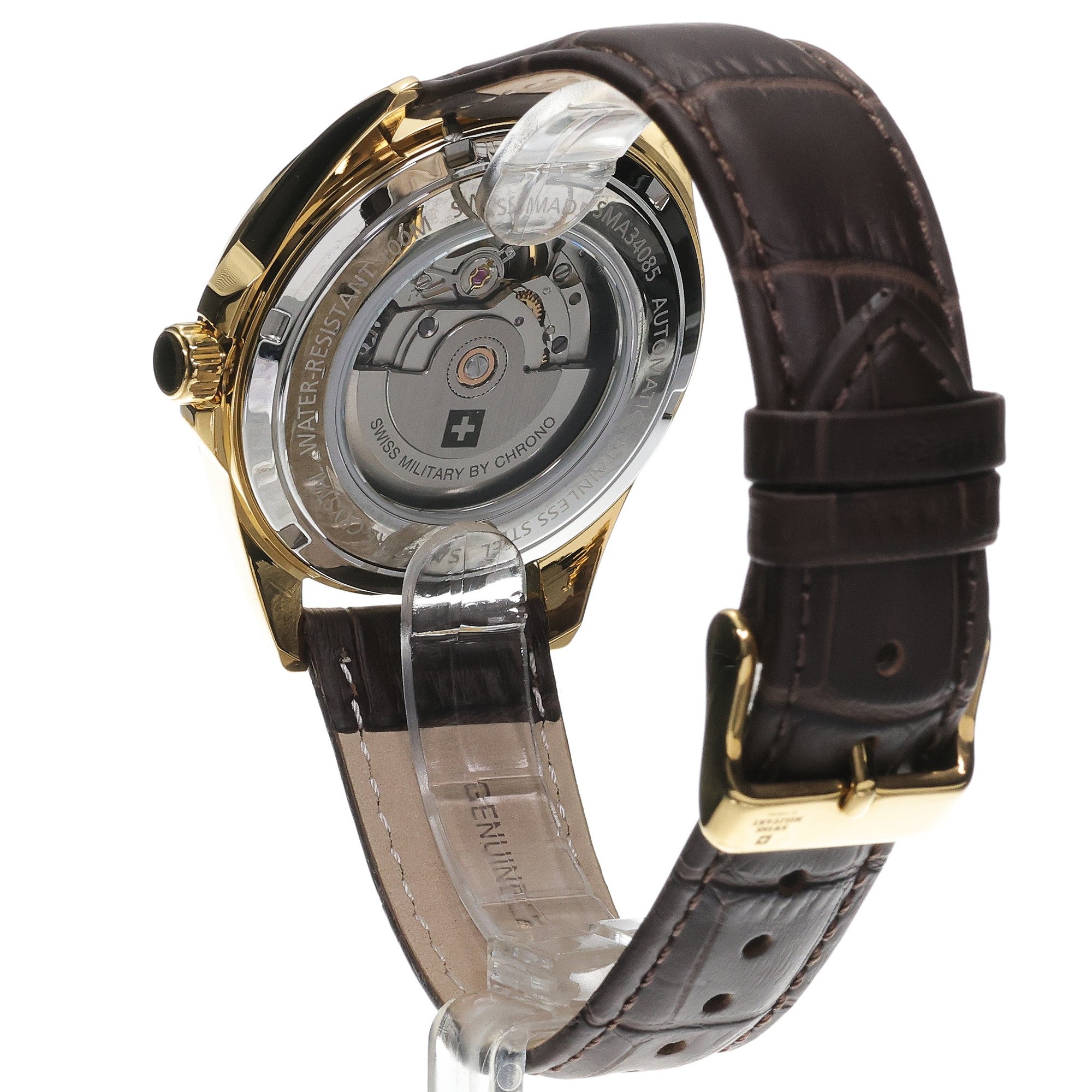 Swiss Military by Chrono SMA3408518 Swiss Military Elegant Automatic zegarek klasyczny Męskie - miniatura 4