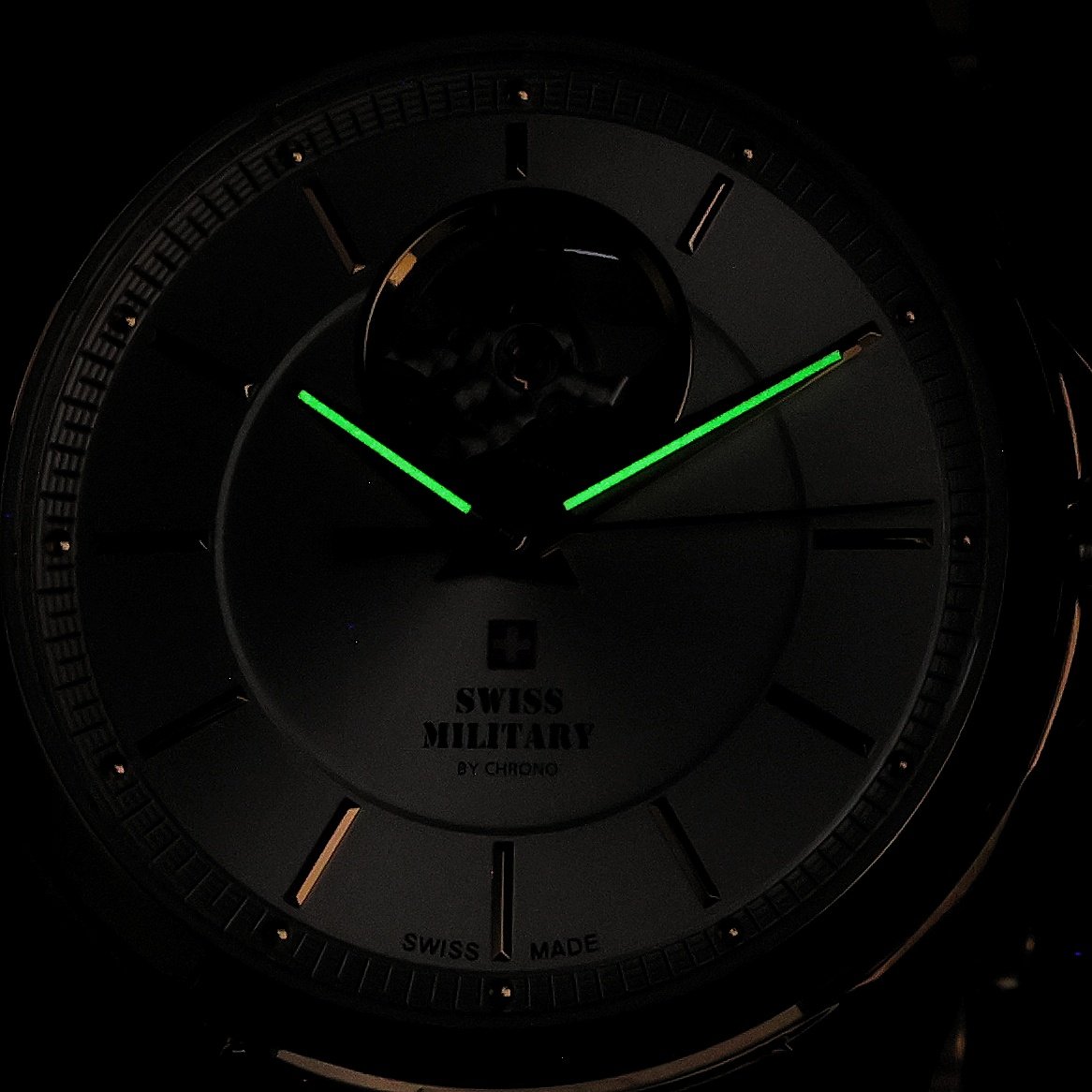 Swiss Military by Chrono SMA3408531 zegarek złoty klasyczny Męskie bransoleta - miniatura 5
