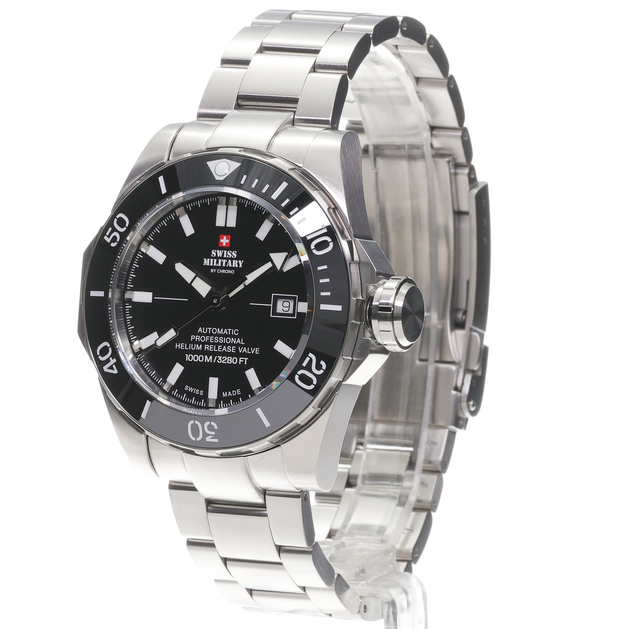 Swiss Military by Chrono SMA3409201 zegarek męski elegancki Męskie bransoleta - miniatura 2