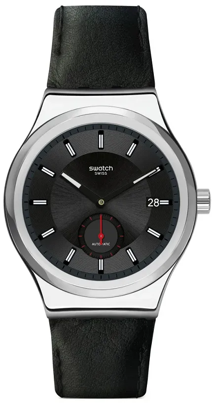 Swatch SY23S400 Sistem 51 PETITE SECONDE BLACK - zdjęcie 1