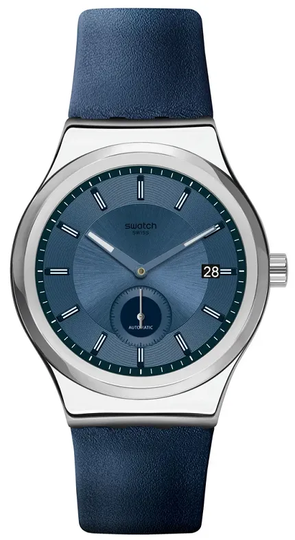 Swatch SY23S403 Sistem 51 PETITE SECONDE BLUE - zdjęcie 1