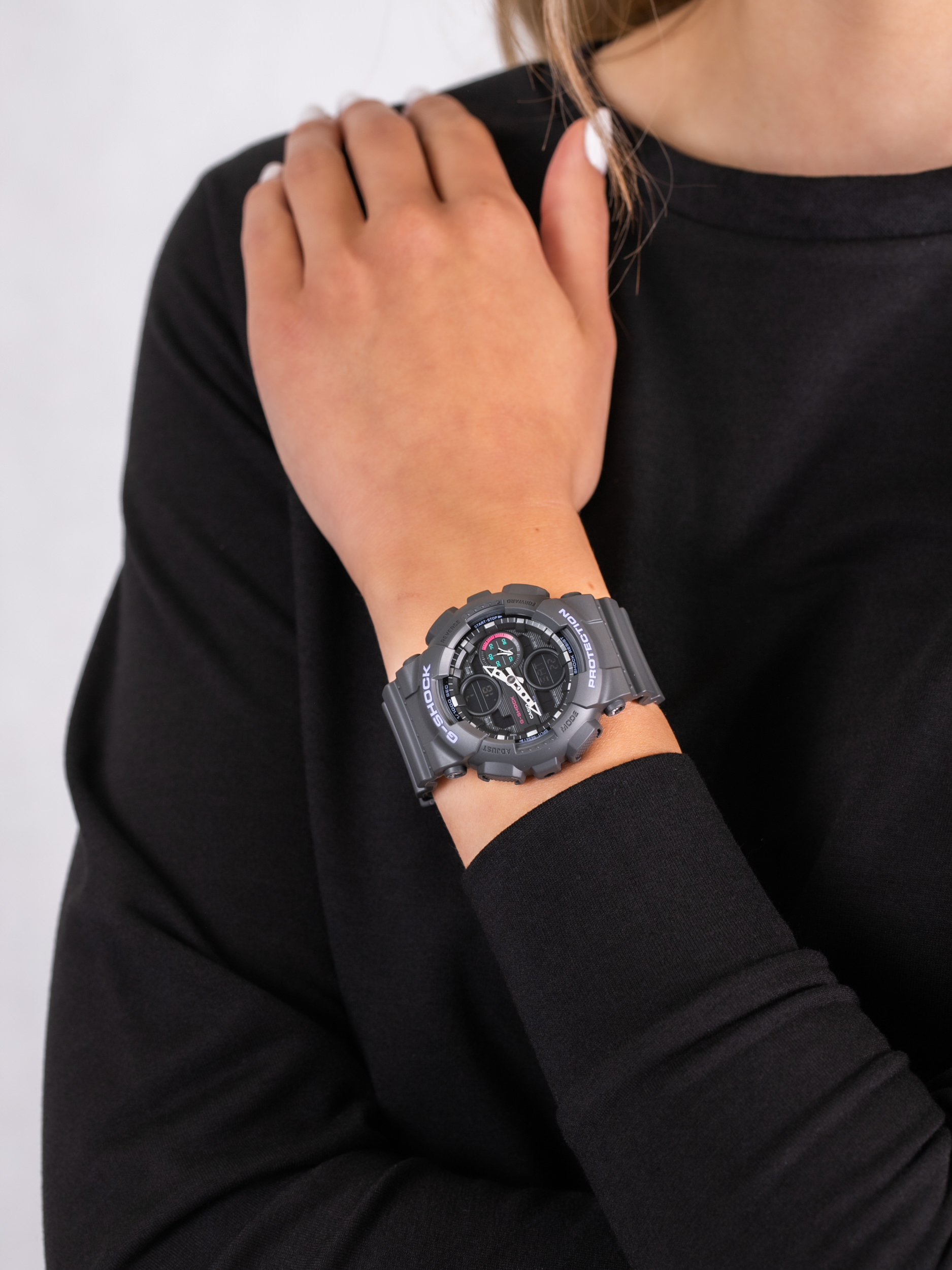 G-Shock GMA-S140-8AER damski zegarek G-SHOCK S-Series pasek - miniatura 3