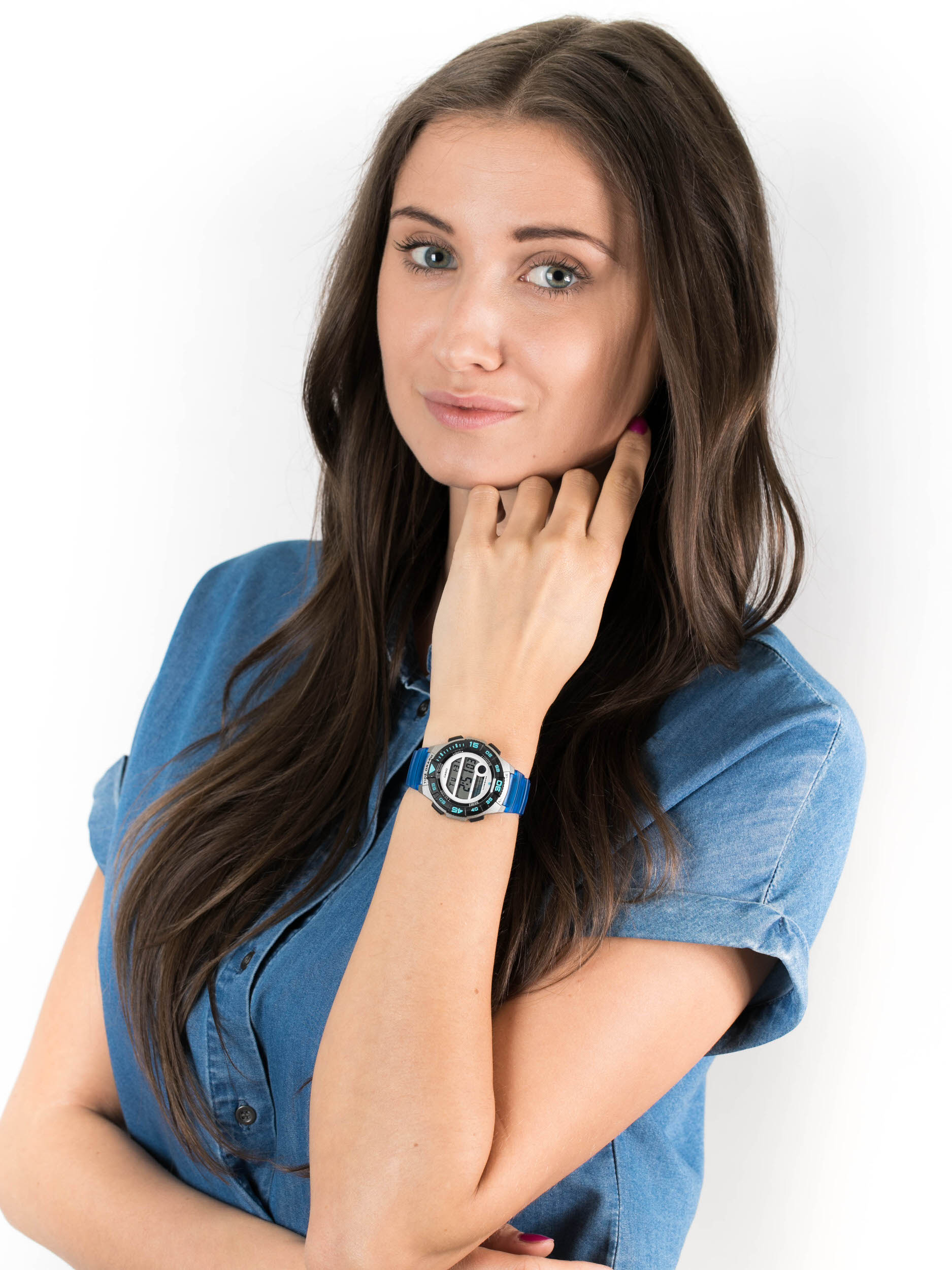 Casio LWS-1100H-2AVEF zegarek damski Klasyczne - miniatura 2