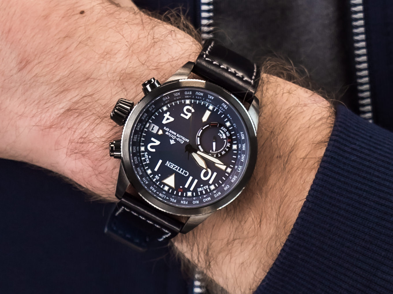Citizen CC3067-11L zegarek klasyczny Satellite Wave - miniatura 4