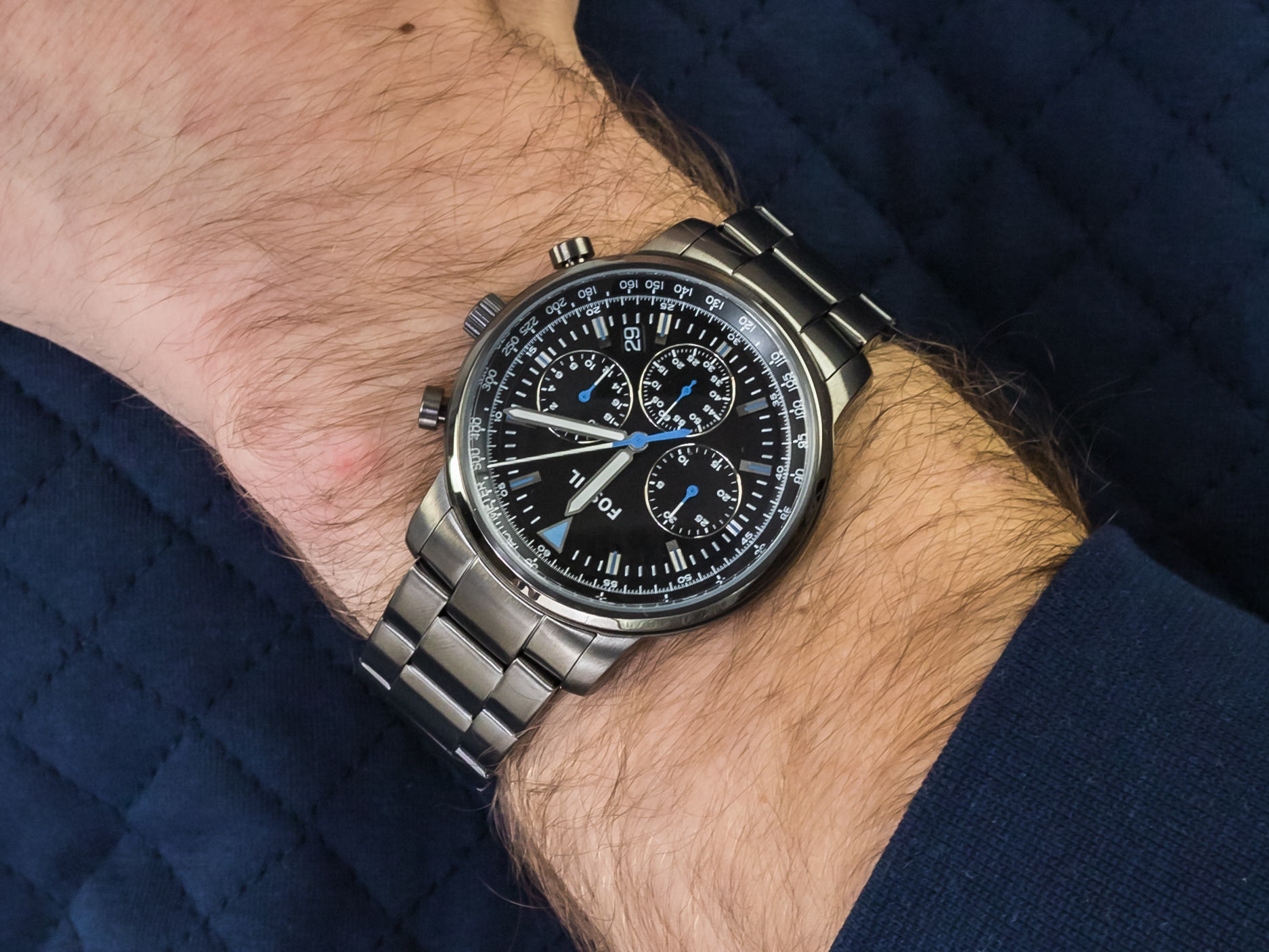 Fossil FS5518 GOODWIN CHRONO zegarek klasyczny Goodwin - miniatura 4