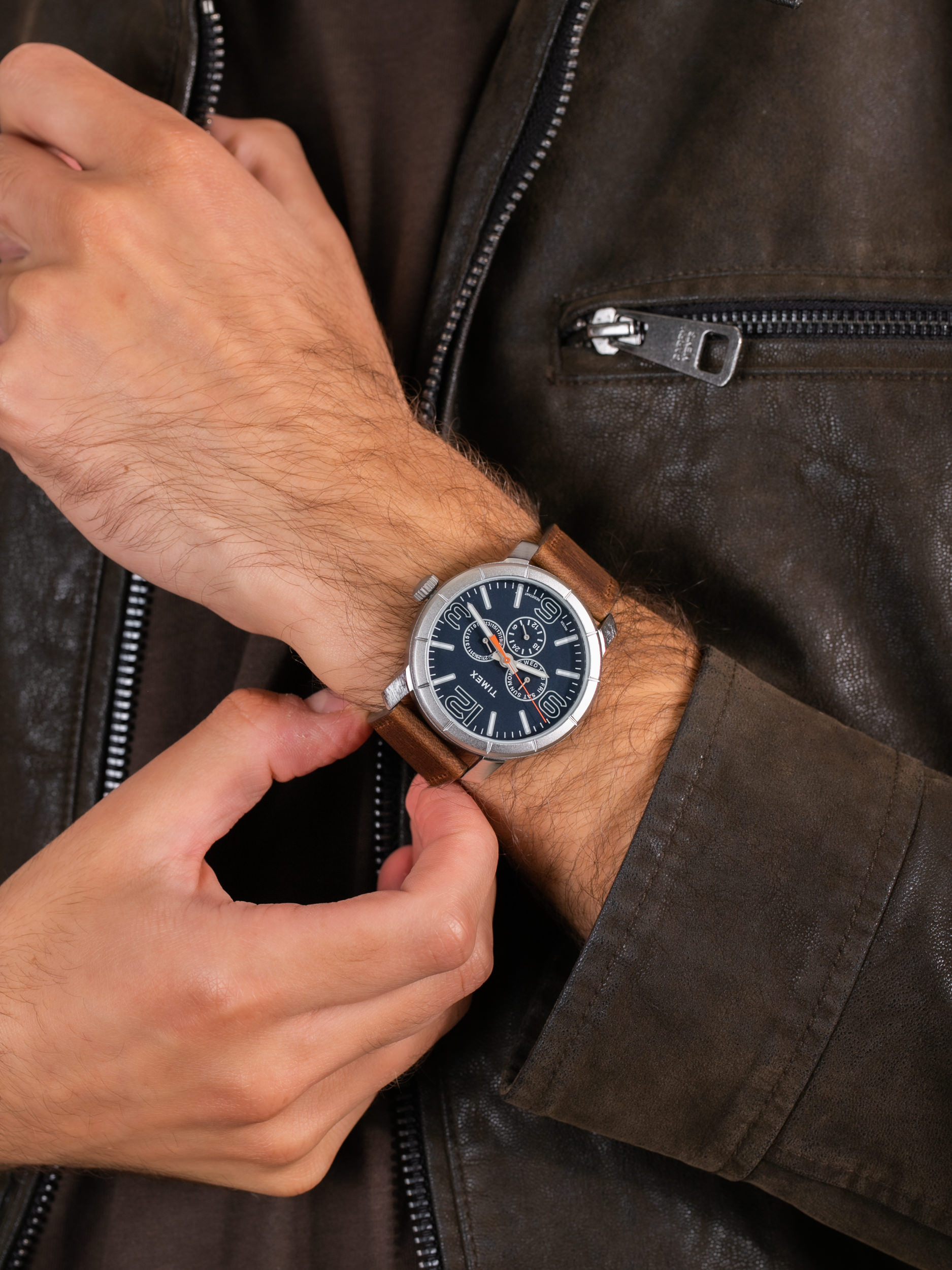 Timex TW2U15300 męski zegarek Mod 44 pasek - miniatura 3