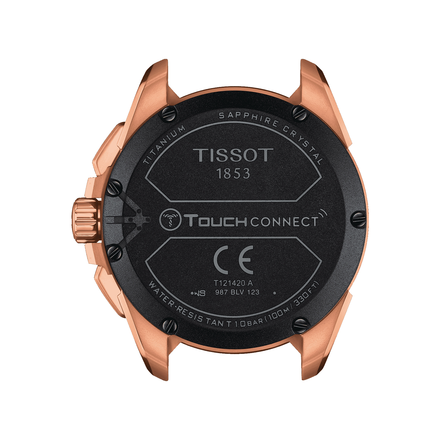 T121.420.46.051.00 smartwatch srebrny sportowy T Touch Connect Solar pasek