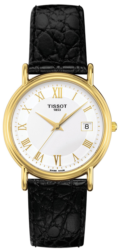 Tissot CARSON LADY 18K GOLD 27mm T71.3.129.13