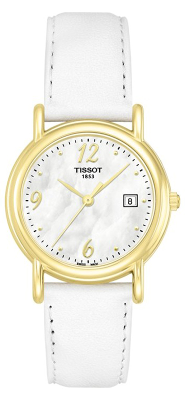 Tissot CARSON LADY 18K GOLD 27mm T71.3.129.74