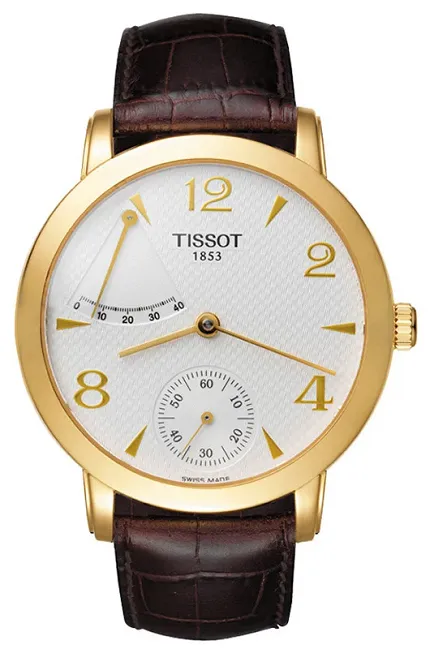 Tissot T71.3.459.34 Sculpture Line SCULPTURE LINE MECHANICAL POWER RESERVE 18K GOLD - zdjęcie 1