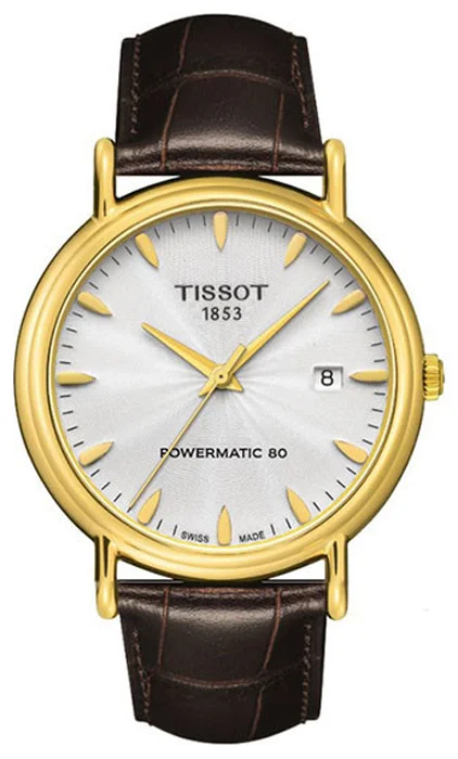 Tissot T907.407.16.033.00 CARSON AUTOMATIC CARSON GOLD POWERMATIC - zdjęcie 1