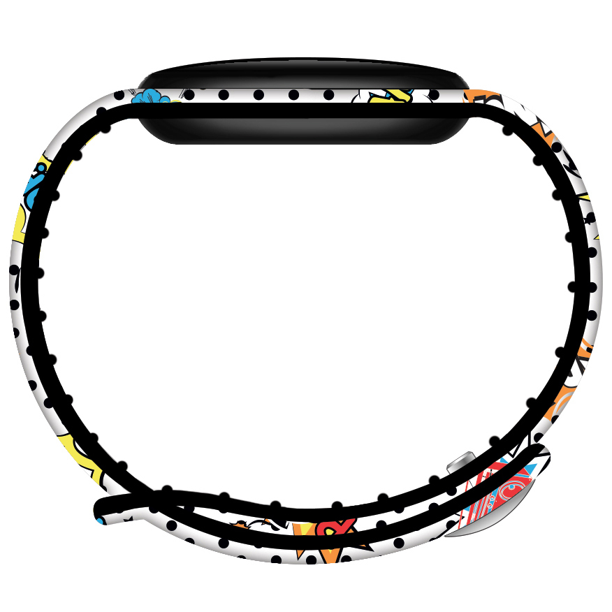 Techmade TM-FREETIME-CRT2 Smartwatch Freetime Cartoon Style Freetime sportowy zegarek wielokolorowy - miniatura 3