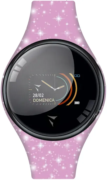 Techmade TM-FREETIME-GPK Freetime Smartwatch Freetime Glitter Style - zdjęcie 1