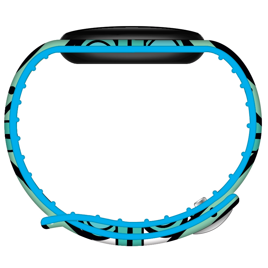 Techmade TM-FREETIME-MAO1 zegarek dla dziewczynki sportowy Freetime pasek - miniatura 4