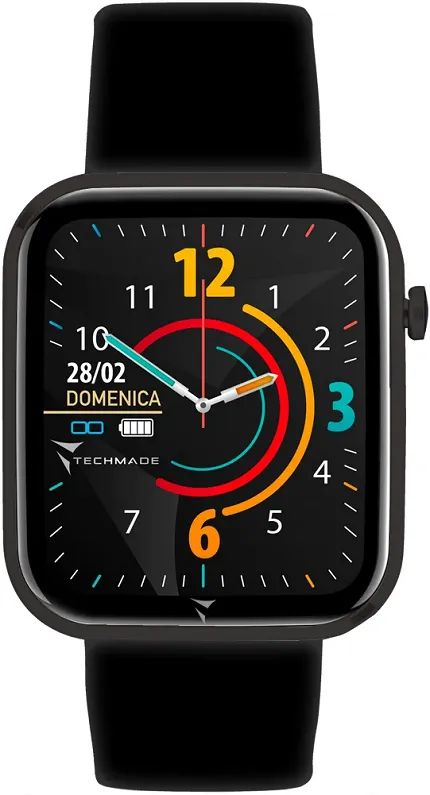 Techmade TM-HAVA-FBK Hava Smartwatch Hava Full Black
