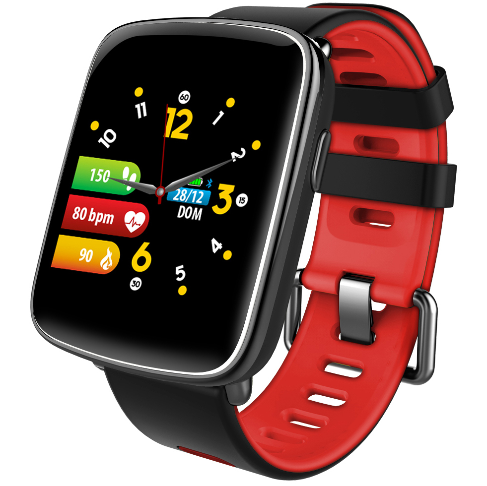 Techmade TM-MACRO-RED Smartwatch Macro Black Red zegarek sportowy Macro - miniatura 3