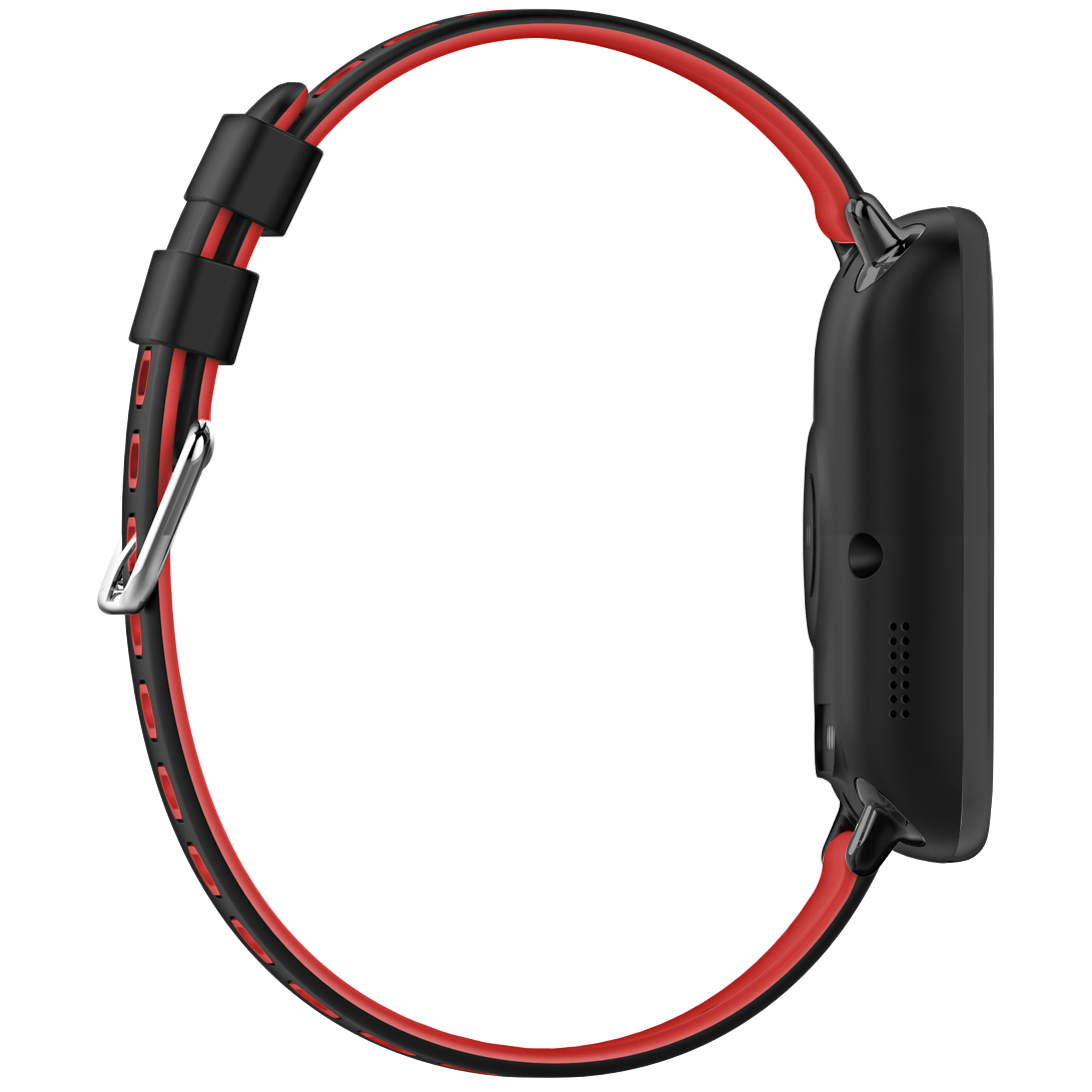 Techmade TM-MACRO-RED zegarek czarny sportowy Macro pasek - miniatura 4