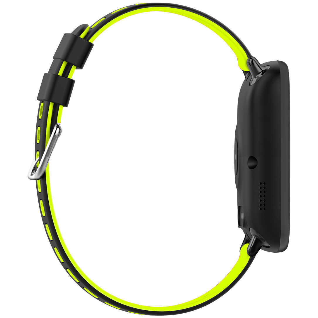 Techmade TM-MACRO-YE zegarek czarny sportowy Macro pasek - miniatura 4