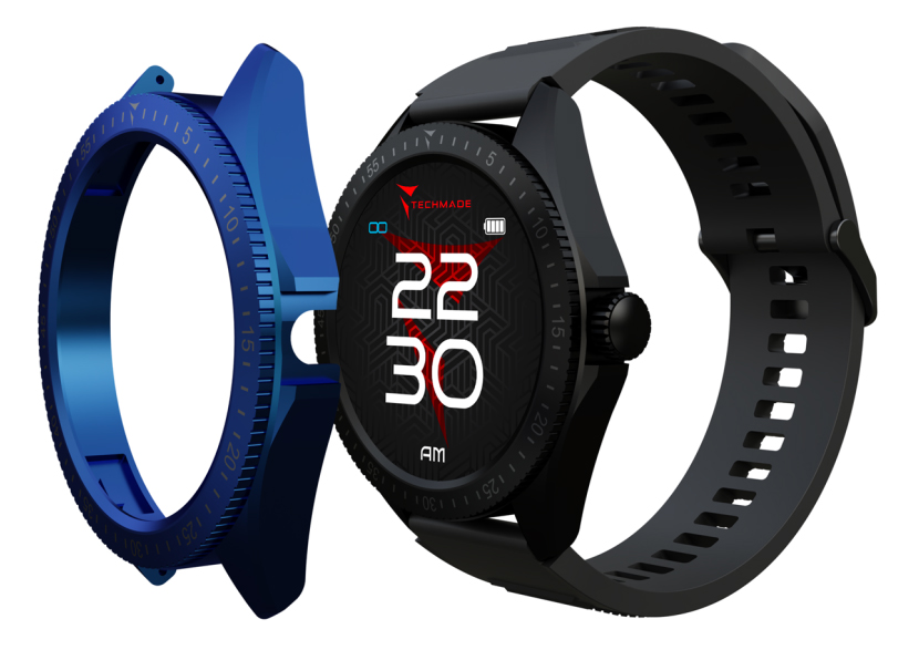 Techmade TM-ROCKS2-FBKBL Rocks 20 Czarny zegarek sportowy Rocks 20