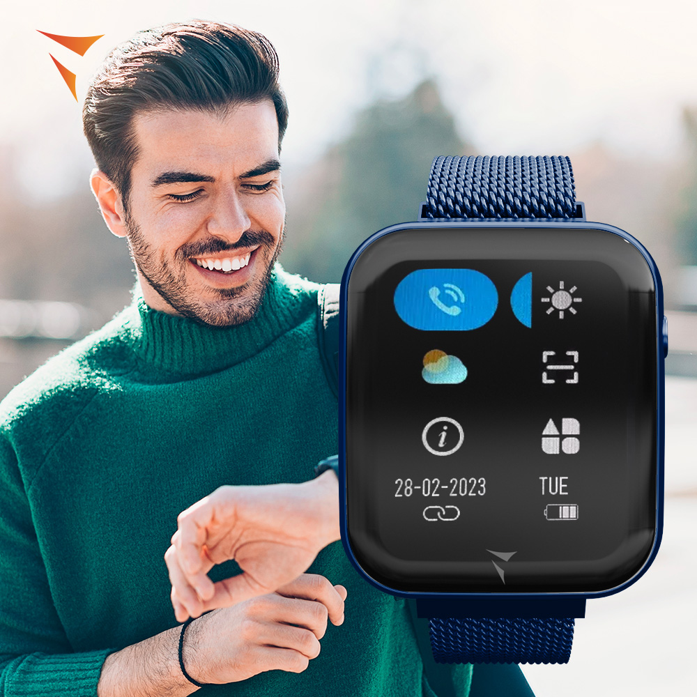 Techmade TM-TALK-MBK zegarek męski sportowy Talk bransoleta