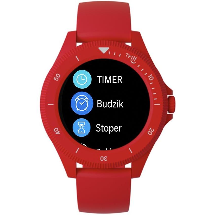 Techmade TM-TRILL-RED Trill Trill Czerwony zegarek dla dzieci klasyczny - miniatura 8