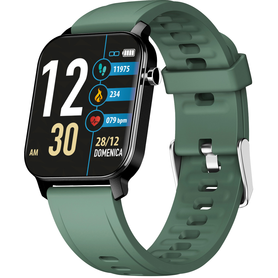 Techmade TM-TWX-GR Smartwatch TechWatch X Green zegarek sportowy TechWatch X - miniatura 2
