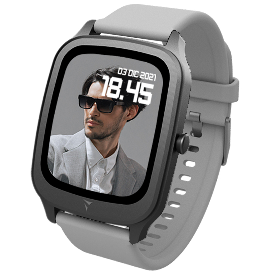Techmade TM-VISION-BGY zegarek szary sportowy Vision pasek - miniatura 3