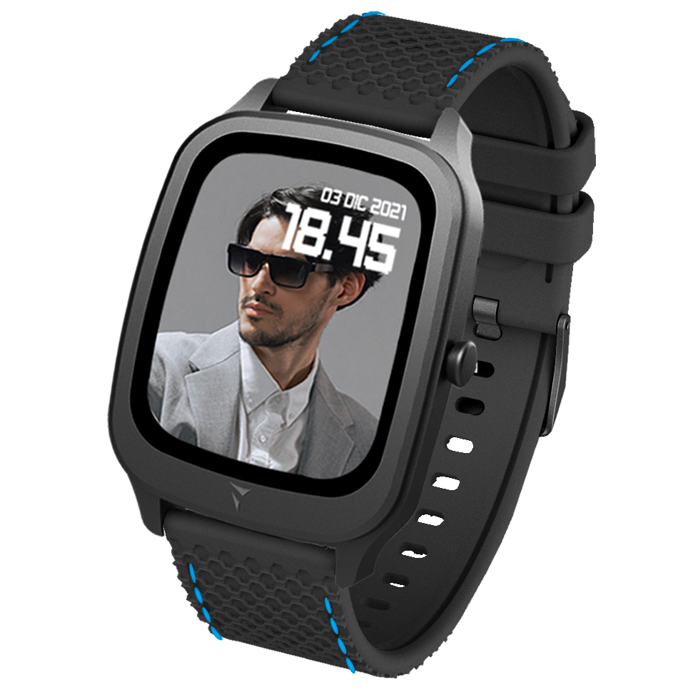 Techmade TM-VISIONB-BKSB zegarek szary sportowy Vision pasek - miniatura 3