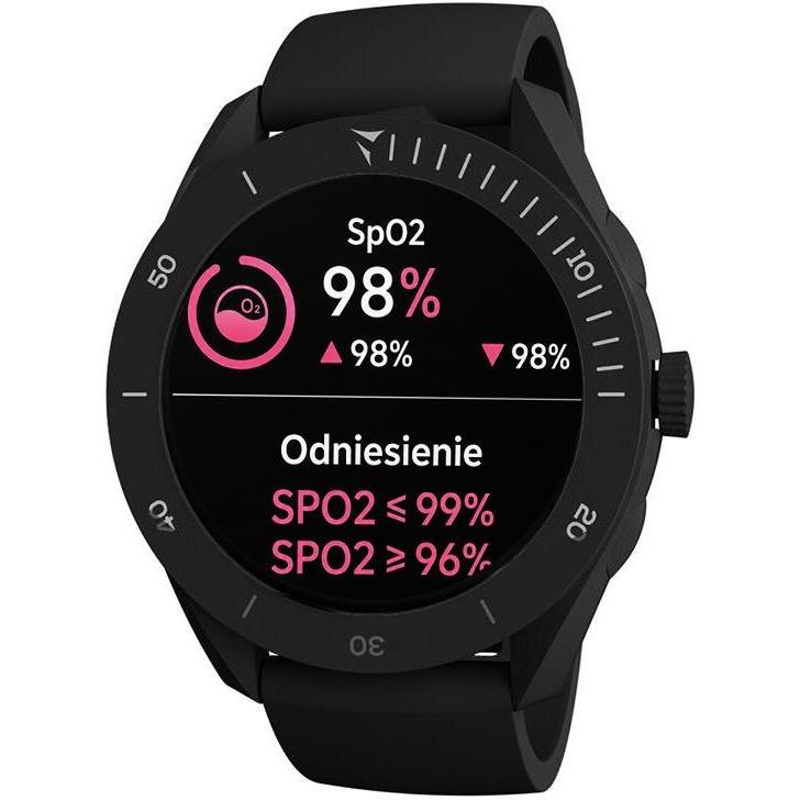 Techmade TM-YOUNG-BK Young Czarny zestaw z Słuchawką Young sportowy zegarek czarny - miniatura 9
