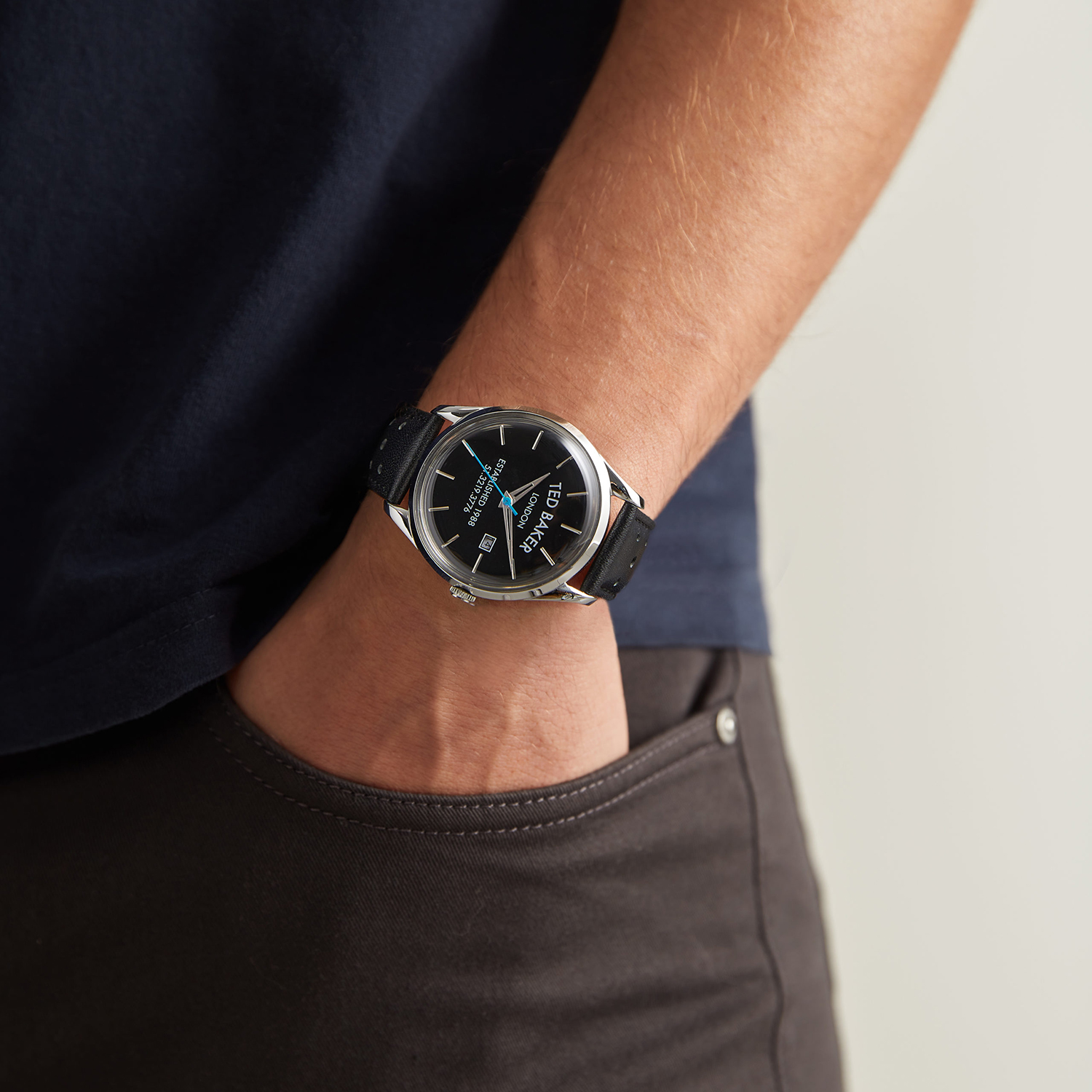 Ted Baker BKPLTS201 męski zegarek pasek pasek - miniatura 3