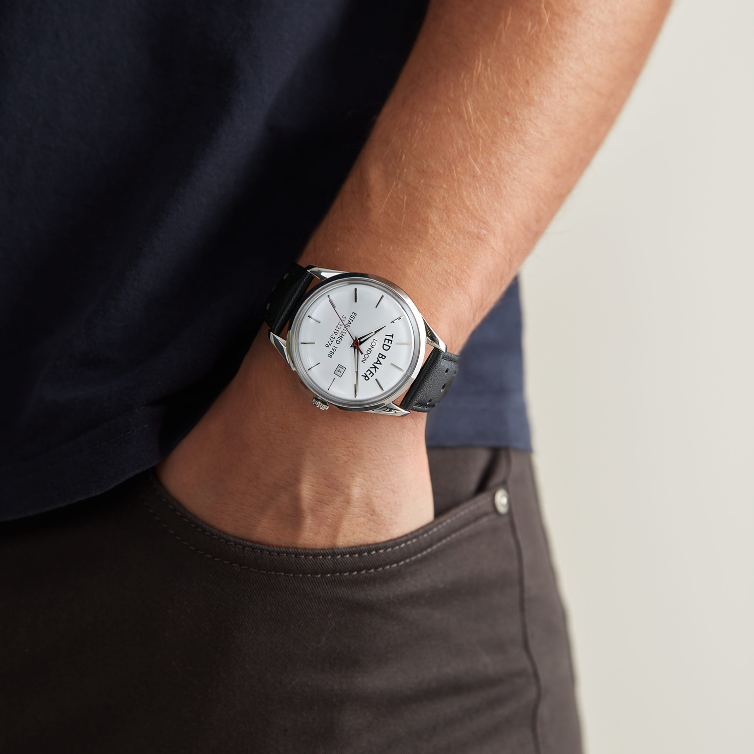 Ted Baker BKPLTS202 męski zegarek pasek pasek - miniatura 3