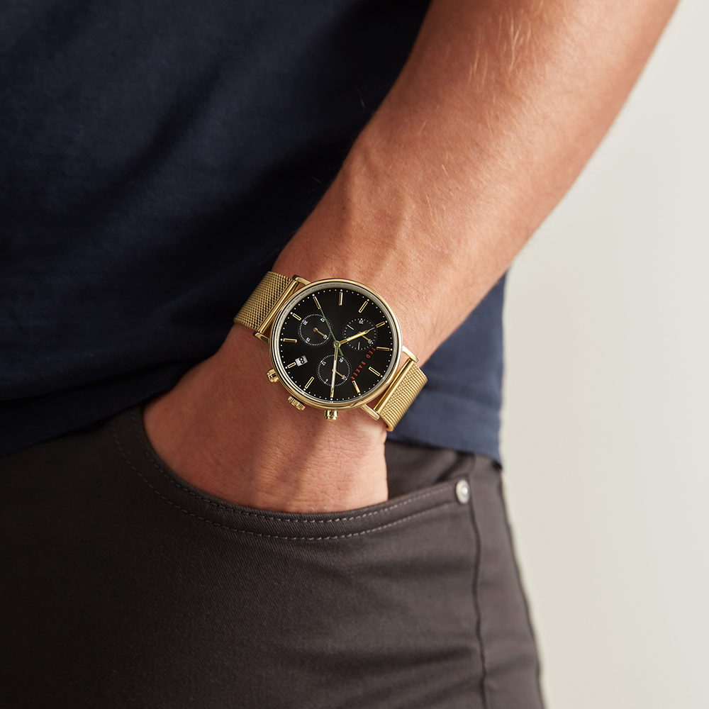 Ted Baker BKPMMS118 męski zegarek pasek bransoleta - miniatura 3