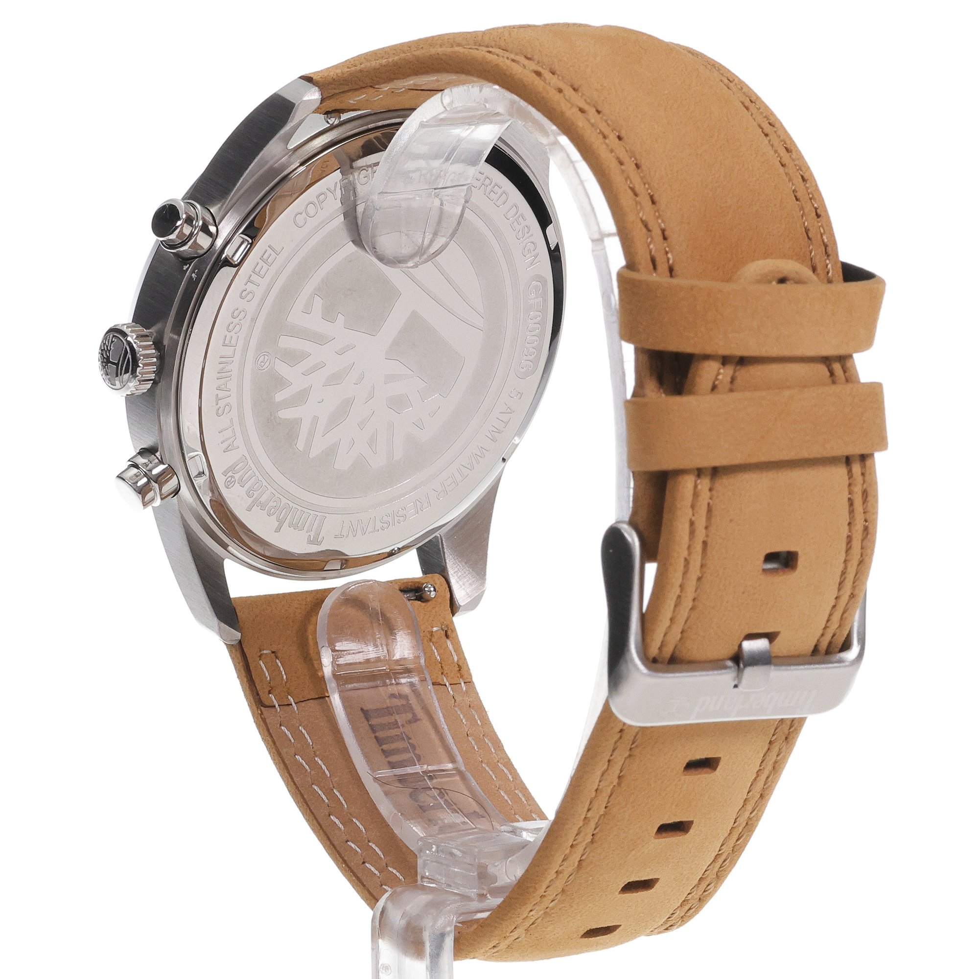 Timberland TBLTDWGF0009602 zegarek srebrny klasyczny Męskie pasek - miniatura 4