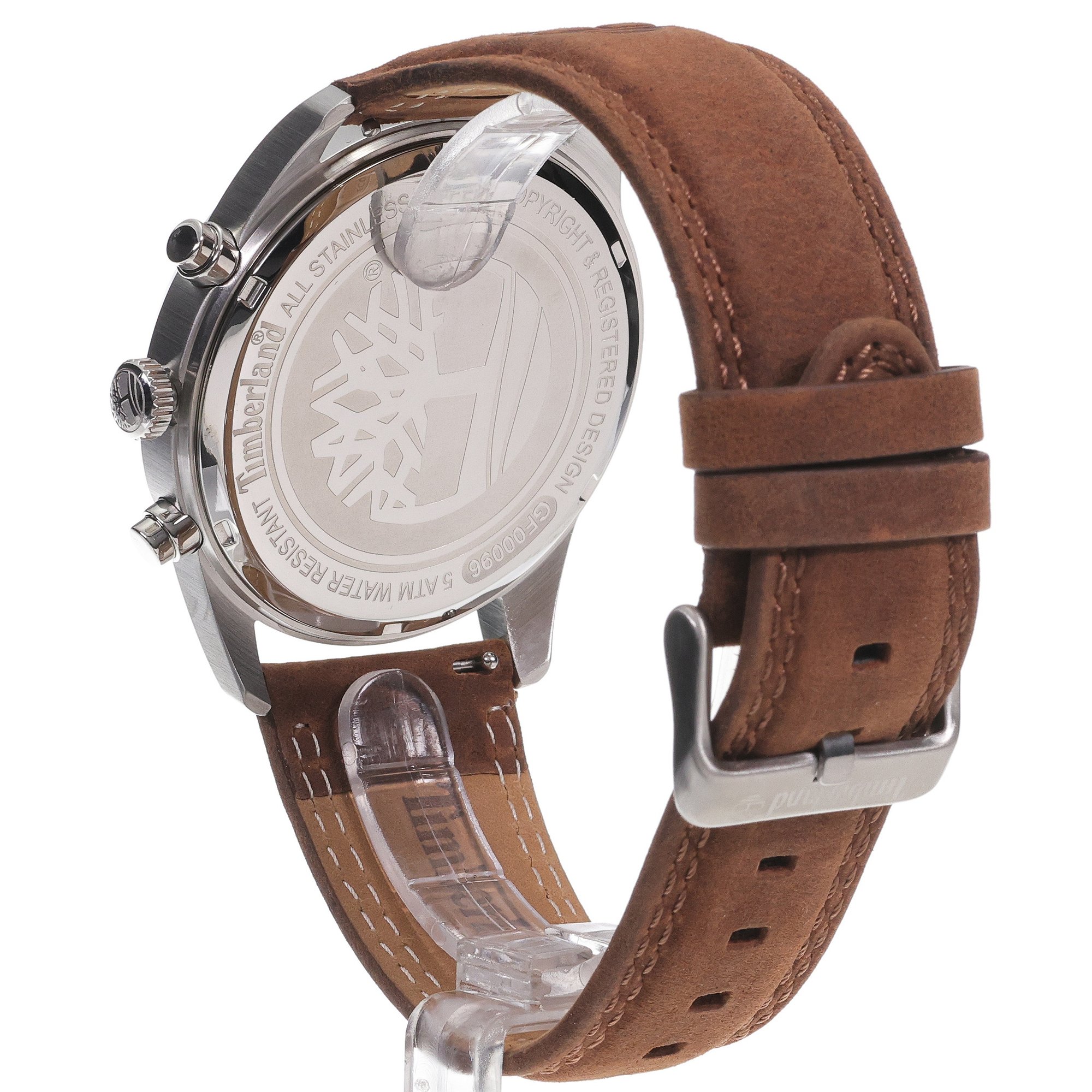 Timberland TBLTDWGF0009604 zegarek srebrny klasyczny Męskie pasek - miniatura 4