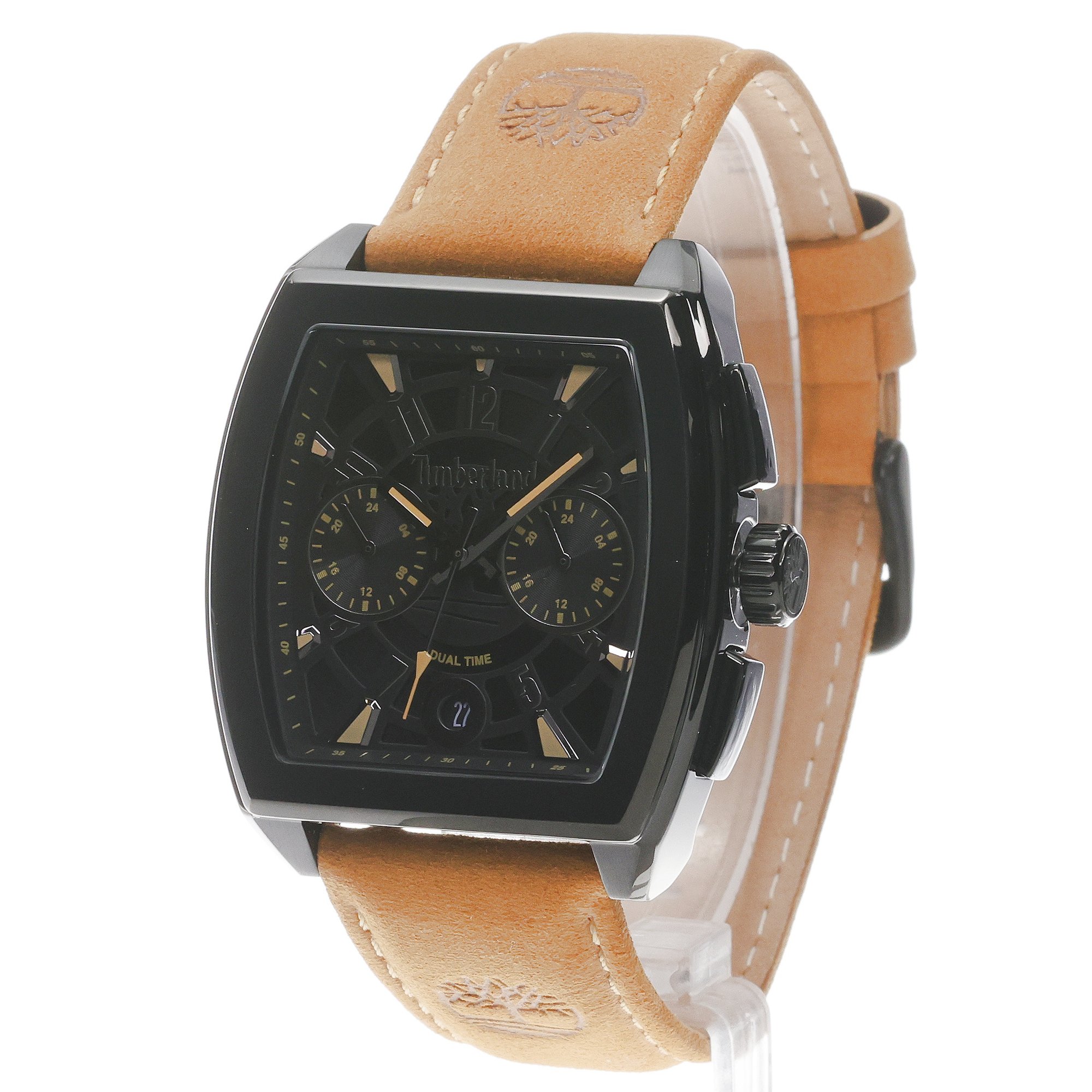 Timberland TBLTDWGF0094101 zegarek czarny klasyczny Męskie pasek