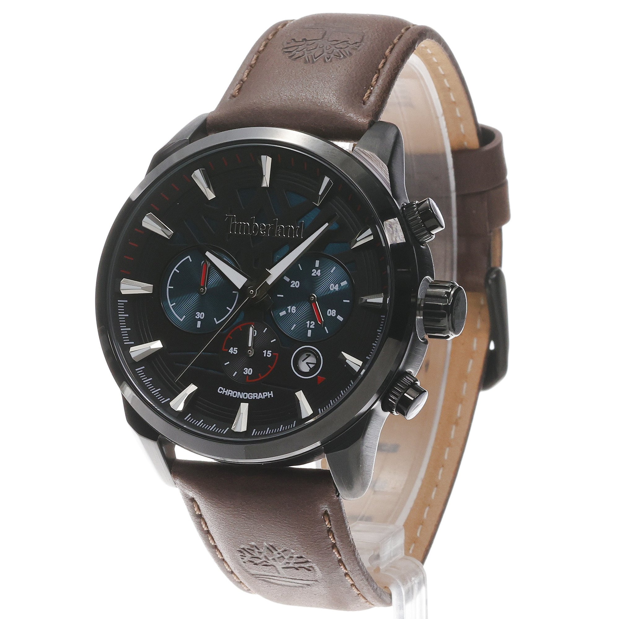 Timberland TBLTDWGF0095002 zegarek czarny klasyczny Męskie pasek