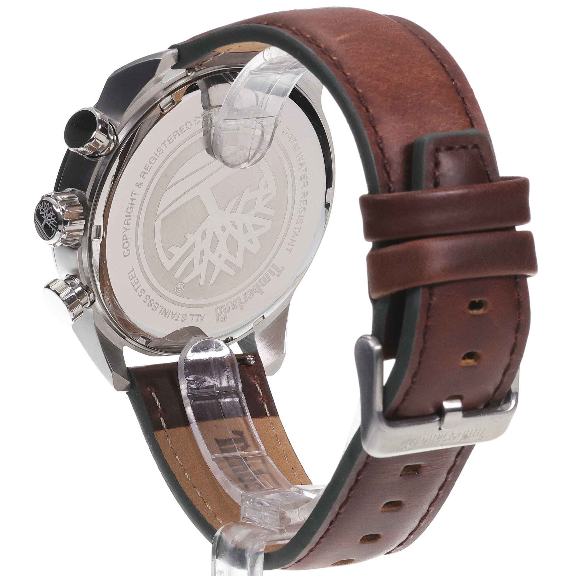 Timberland TBLTDWGF2201101 zegarek srebrny klasyczny Męskie pasek - miniatura 4