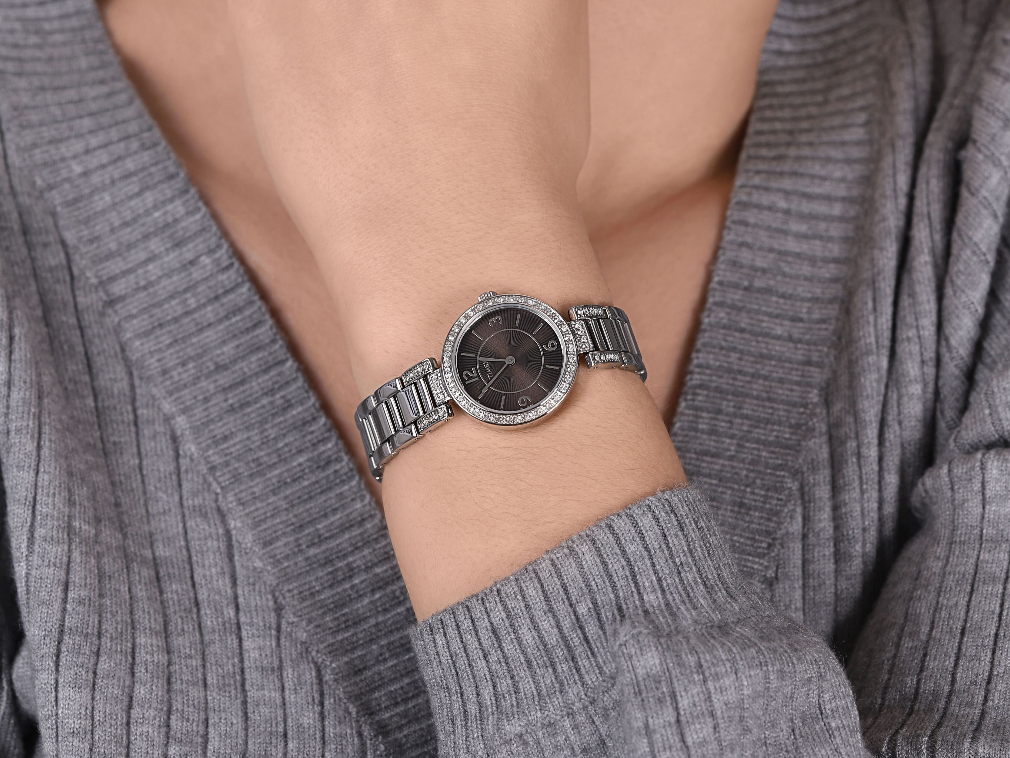Timex T2N453 damski zegarek Crystal bransoleta - miniatura 4