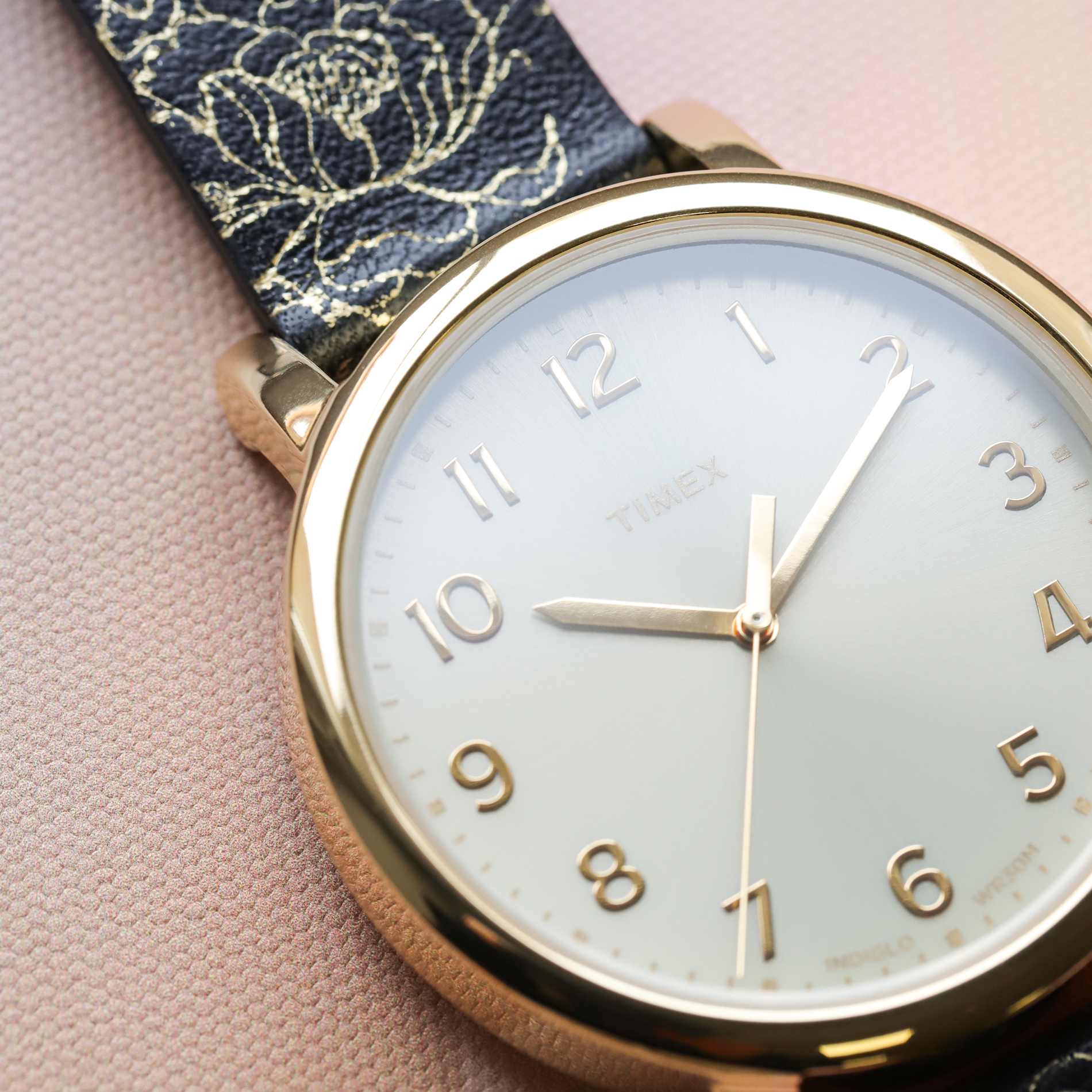 Timex T2N598U40700 zegarek damski Originals złoty - miniatura 3