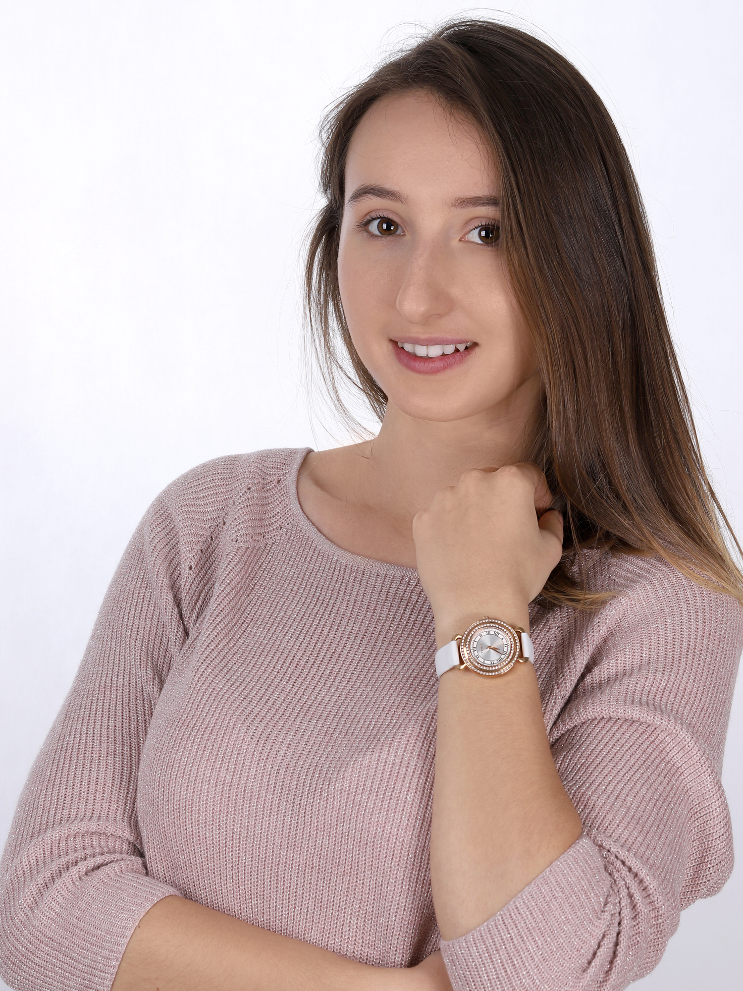 Timex T2P230 Starlight Collection zegarek fashion/modowy Diamond - miniatura 2