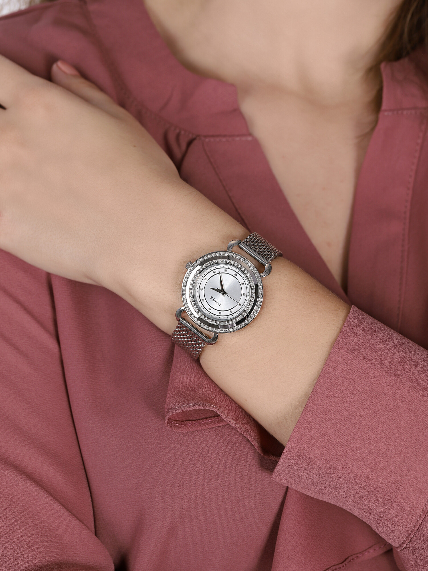 Timex T2P231 damski zegarek Fashion bransoleta - miniatura 3