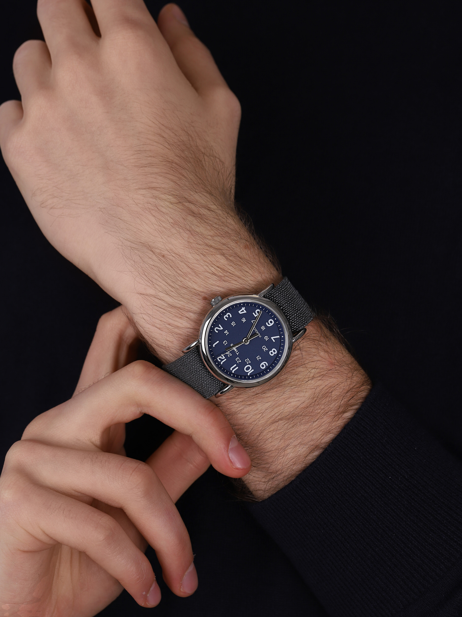 Timex TW2P65700 męski zegarek Weekender pasek - miniatura 3