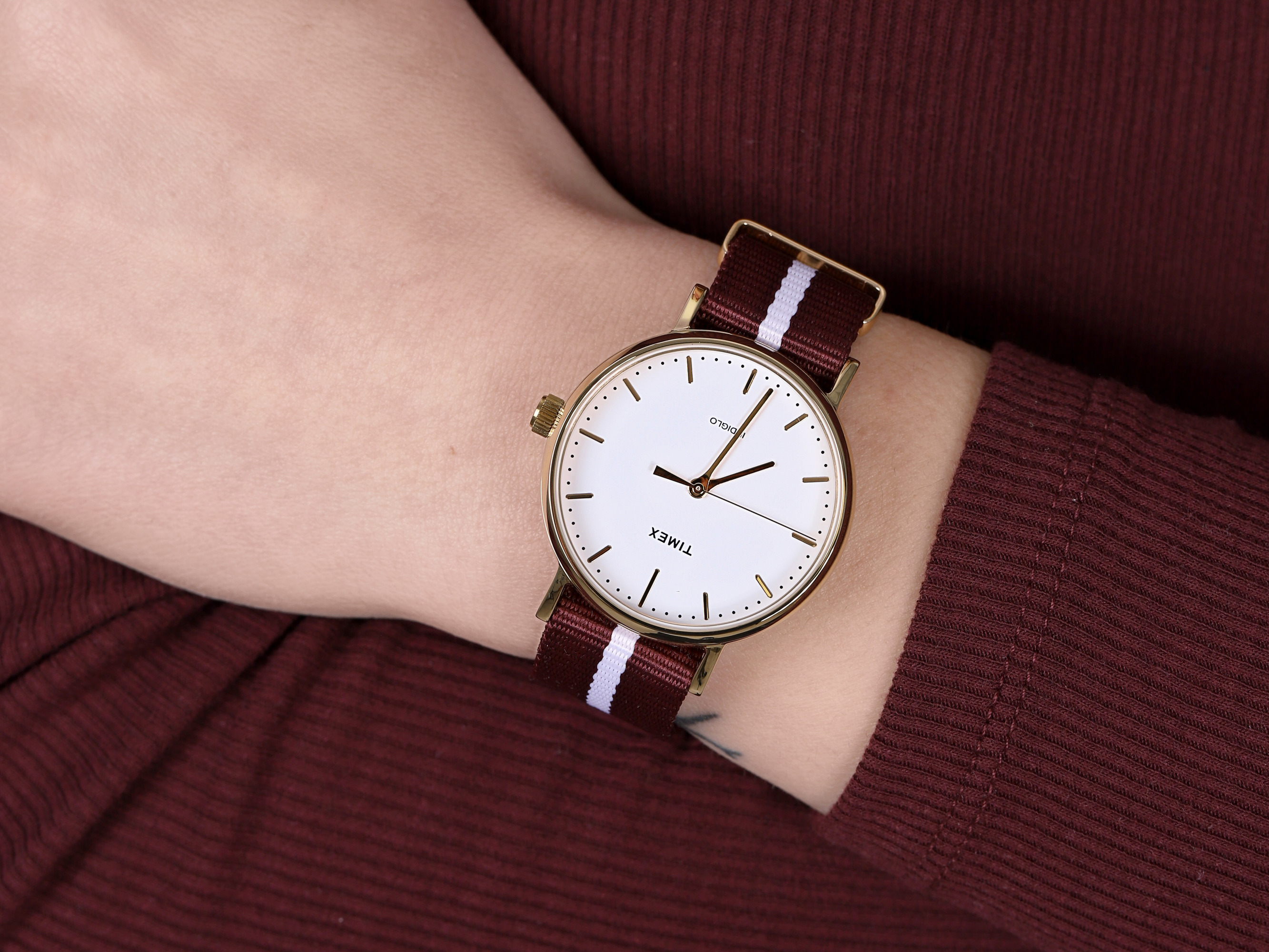 Timex TW2P98100 zegarek klasyczny Weekender