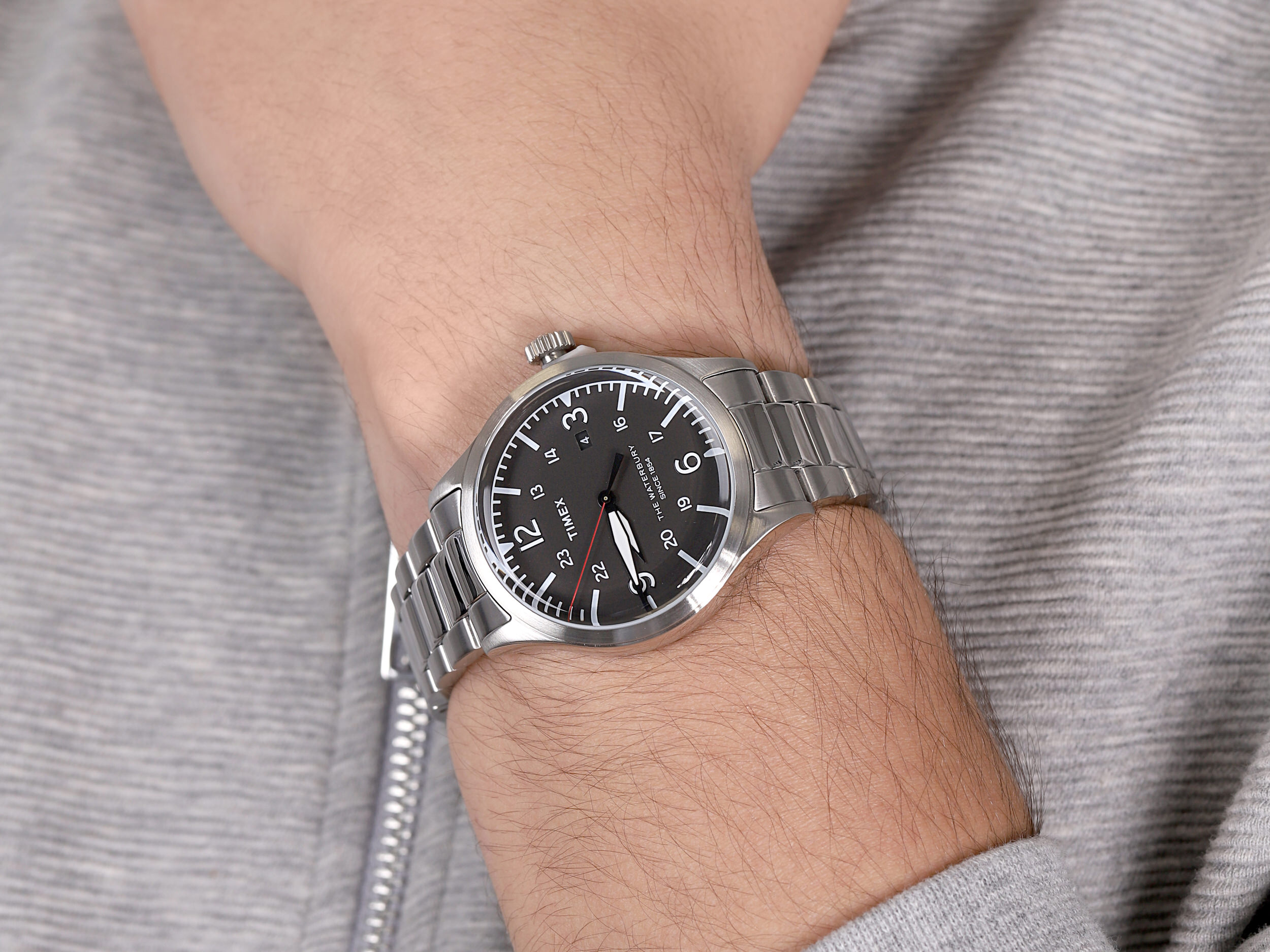 Timex TW2R38700 The Waterbury zegarek elegancki Waterbury - miniatura 4
