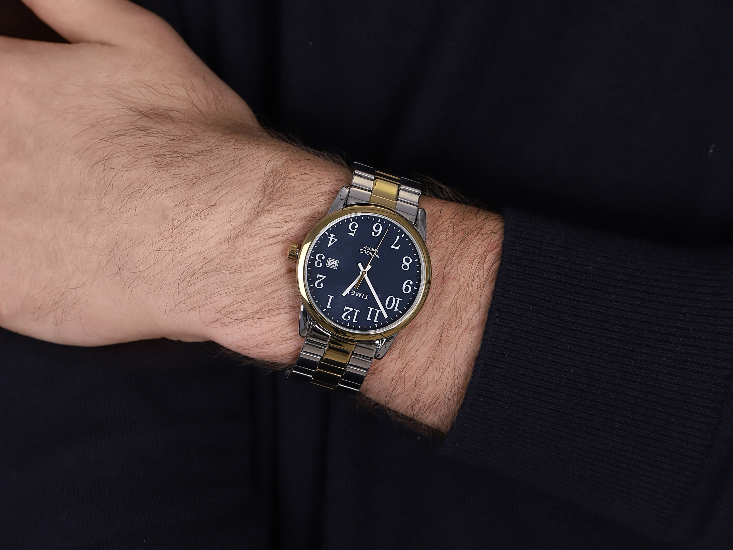 Timex TW2R58500 zegarek srebrny elegancki Easy Reader bransoleta