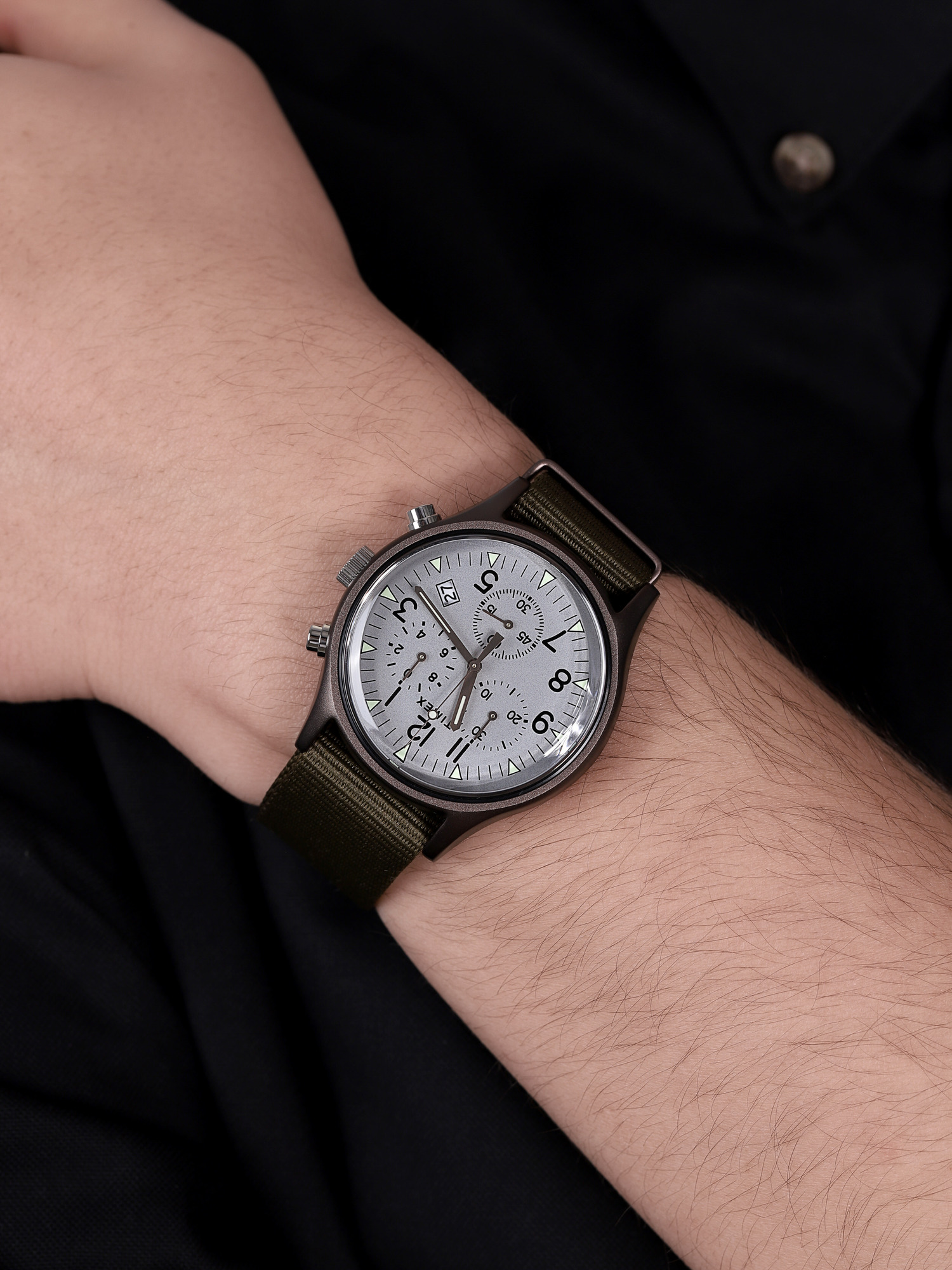Timex TW2R67900 MK1 MK1 fashion/modowy zegarek brązowy - miniatura 3