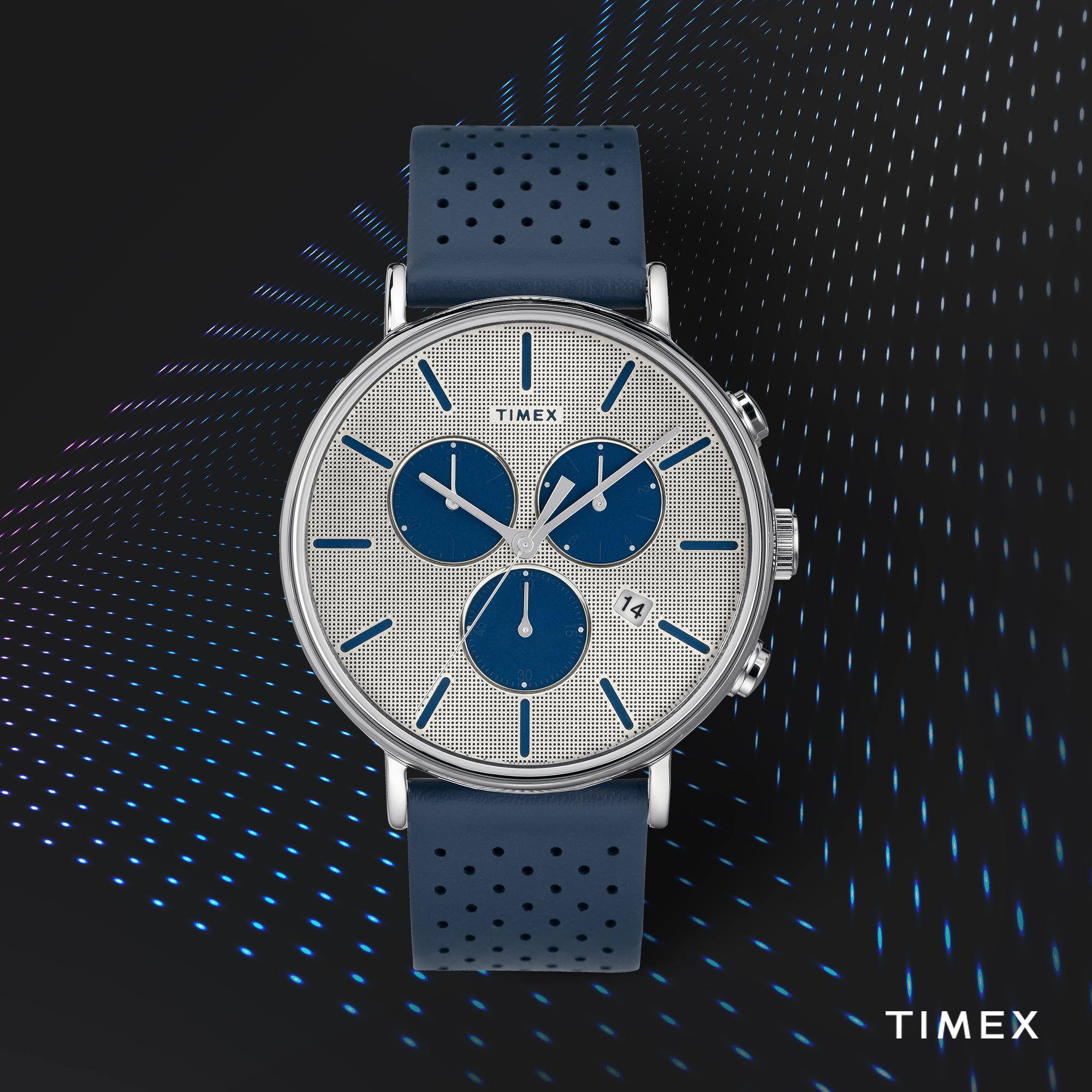 Timex TW2R97700 Fairfield Fairfield Supernova Chrono zegarek męski fashion/modowy mineralne - miniatura 7