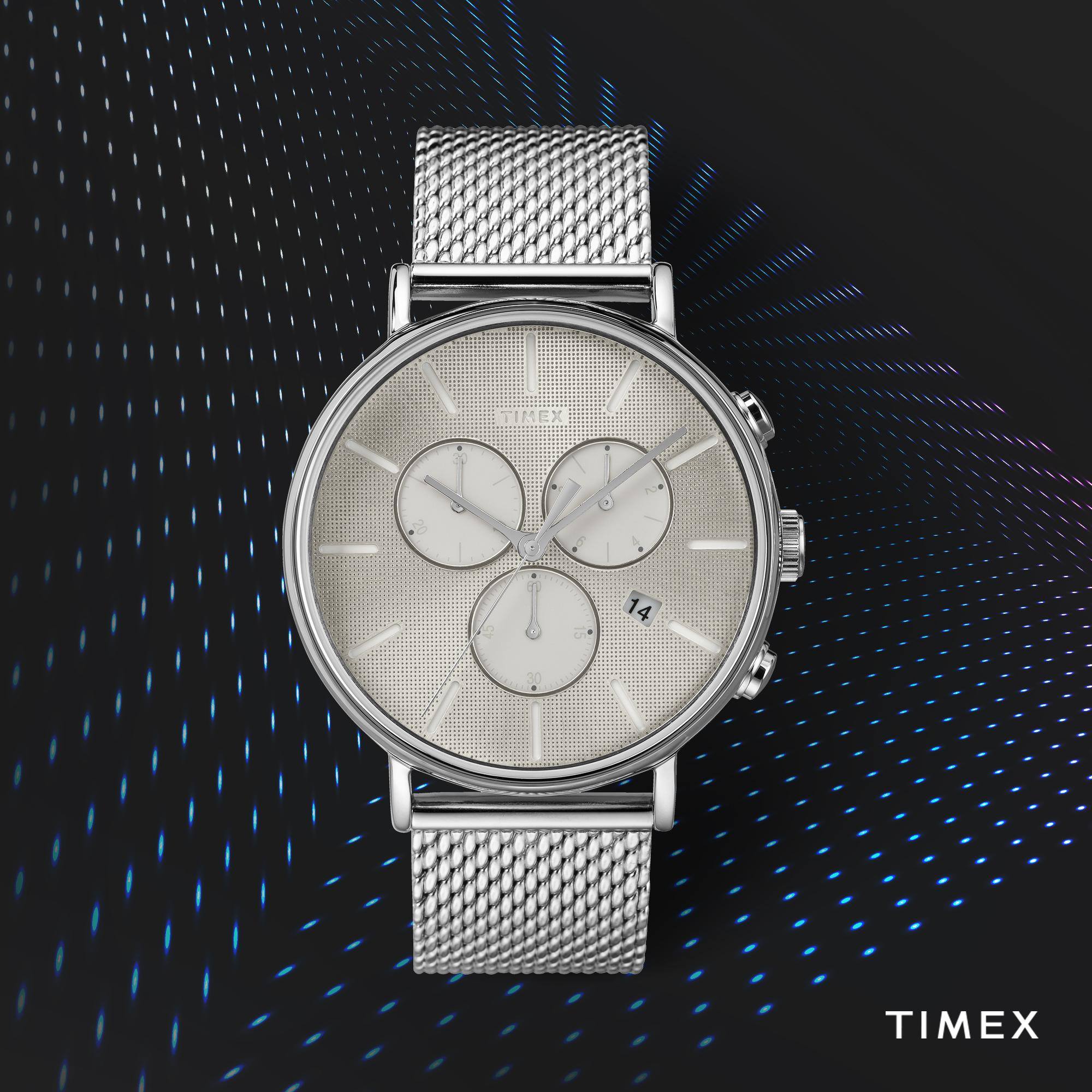 Timex TW2R97900 Fairfield Fairfield Supernova Chrono zegarek męski fashion/modowy mineralne - miniatura 7