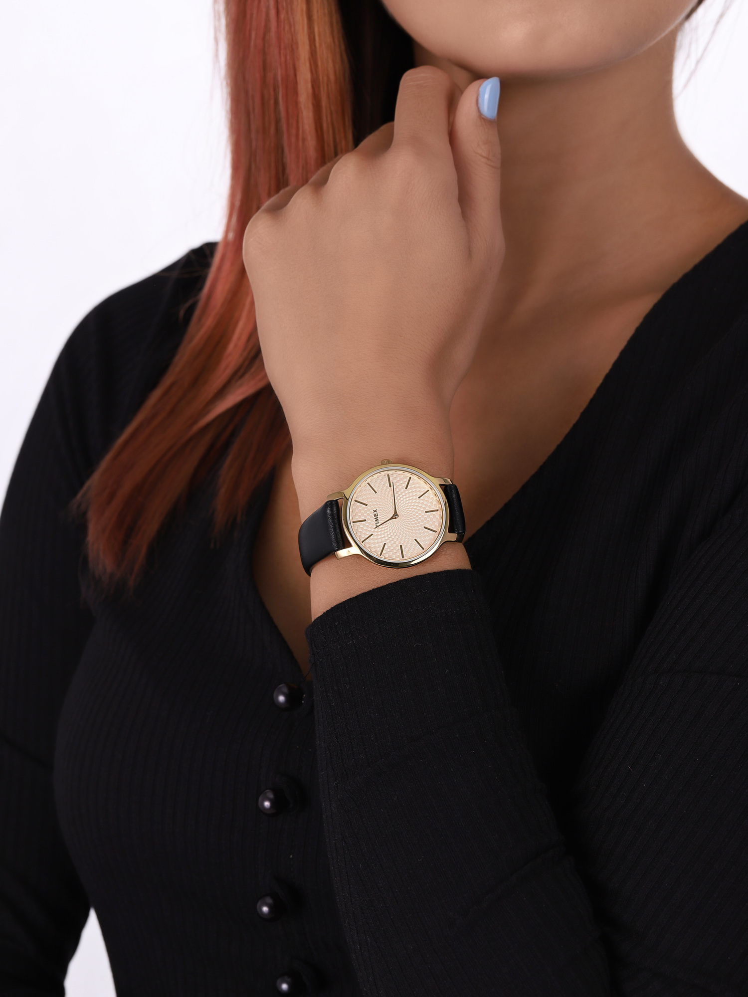Timex TW2T29000 damski zegarek Transcend pasek - miniatura 3