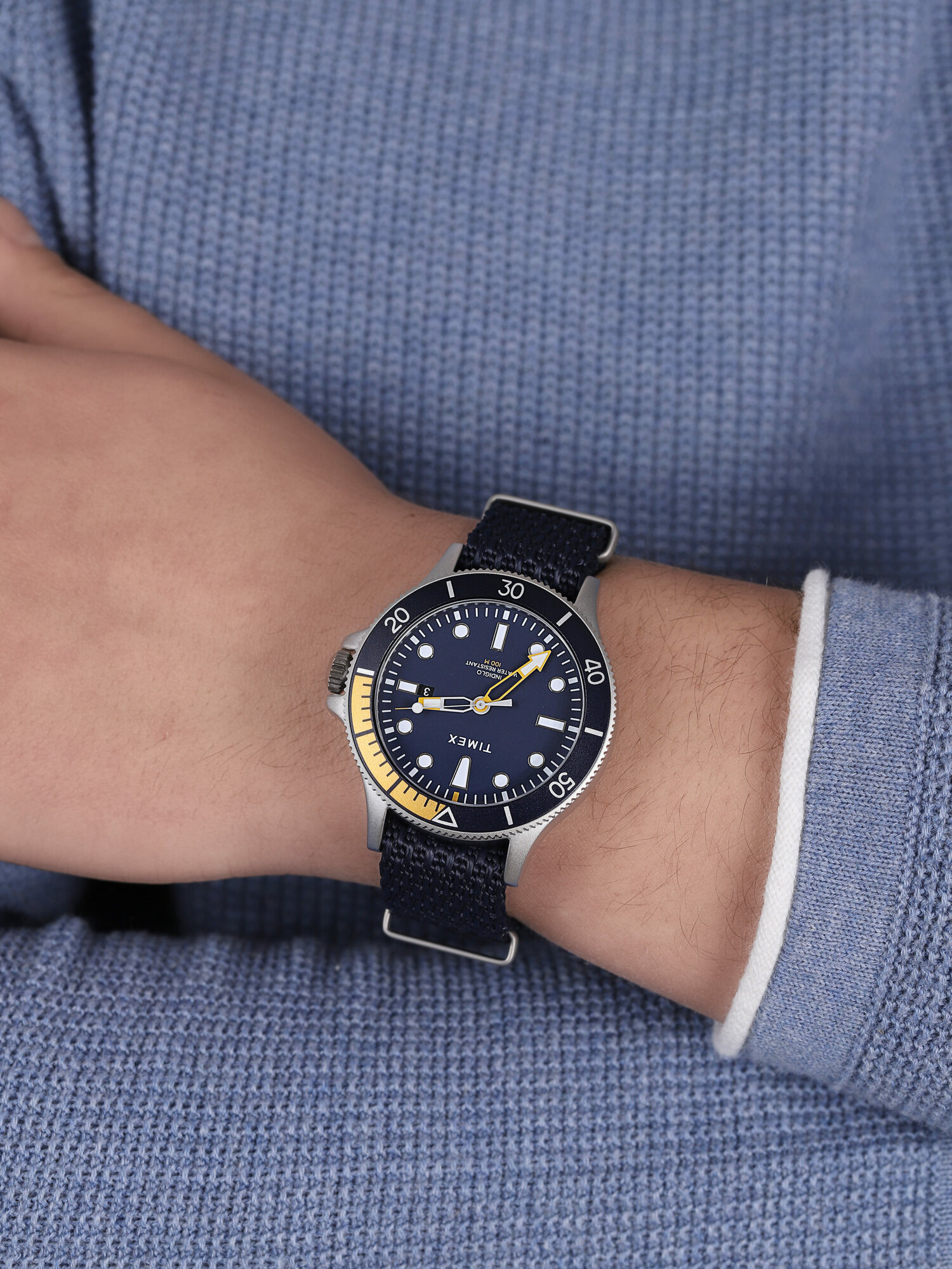 Timex TW2T30400 Allied fashion/modowy zegarek srebrny - miniatura 3